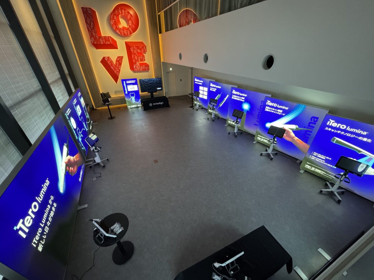 GMOグローバルスタジオで開催したインビザライン・ジャパン合同会社の「Immersive of iTero Lumina™ × exocad™ Exclusive オンサイトイベント」
