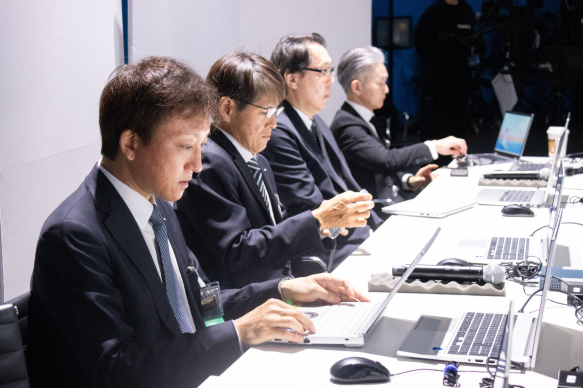 GMOグローバルスタジオで開催したGMOインターネット株式会社の「2025年12月期 第1四半期 決算説明会」