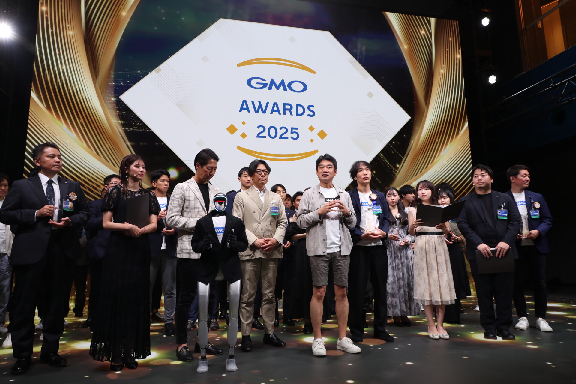 GMOグローバルスタジオで開催した「GMO AWARDS 2025」