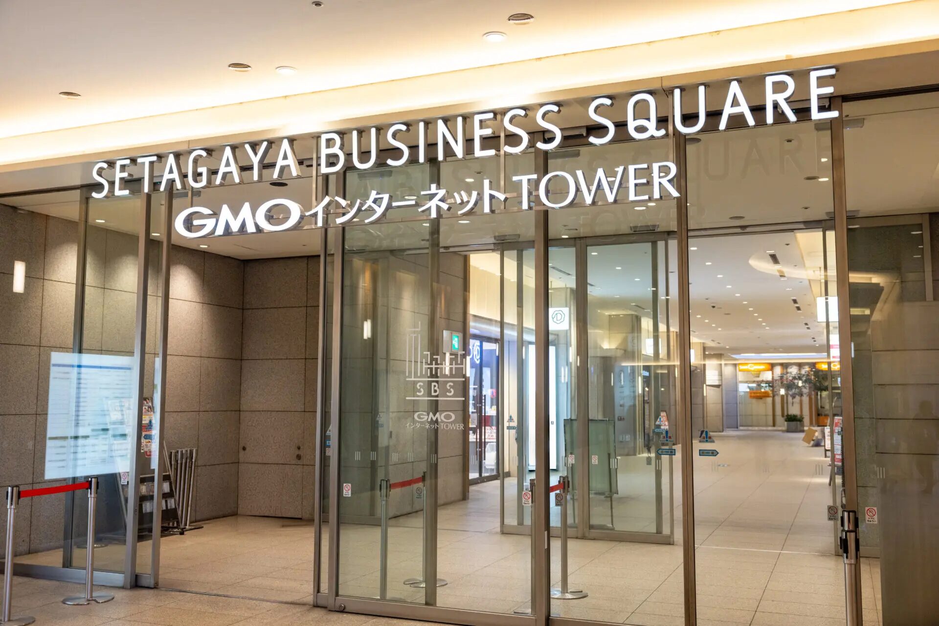 GMOインターネットTOWER 入口